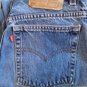 Women's Levi's 550 Red Tab 8 Mis S Relaxed Fit Tapered Leg